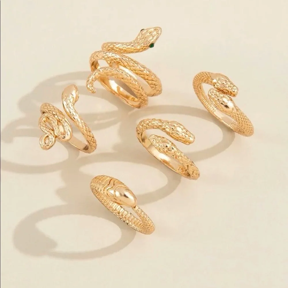 Snake Ring Set - Picture 5 of 7